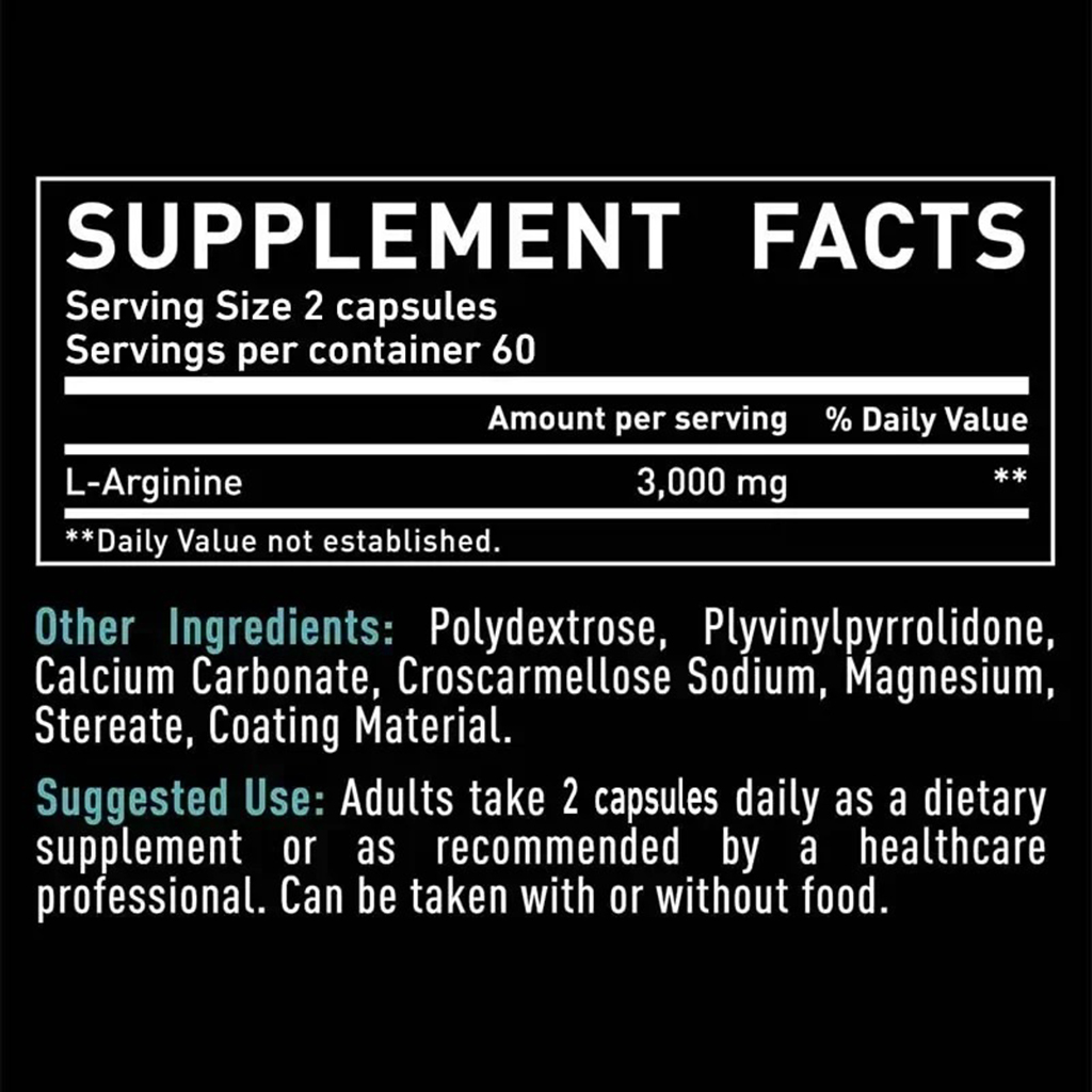 L-Arginine Capsules Booster - Image 2