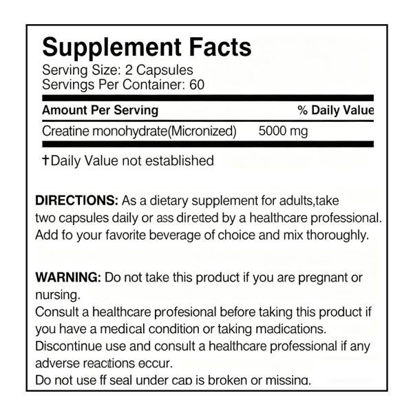 Miconized Creatine Monohydrate