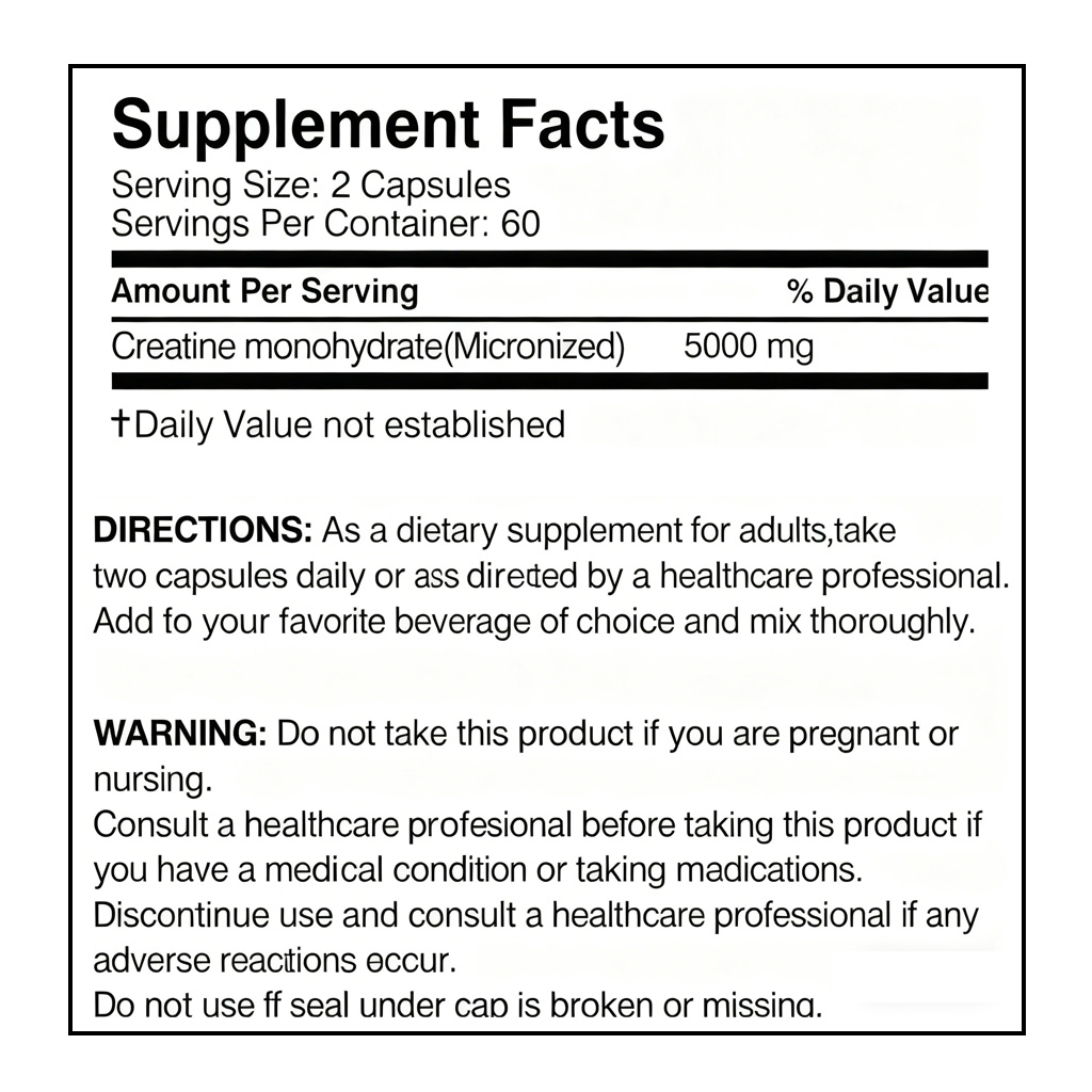 Miconized Creatine Monohydrate - Image 2