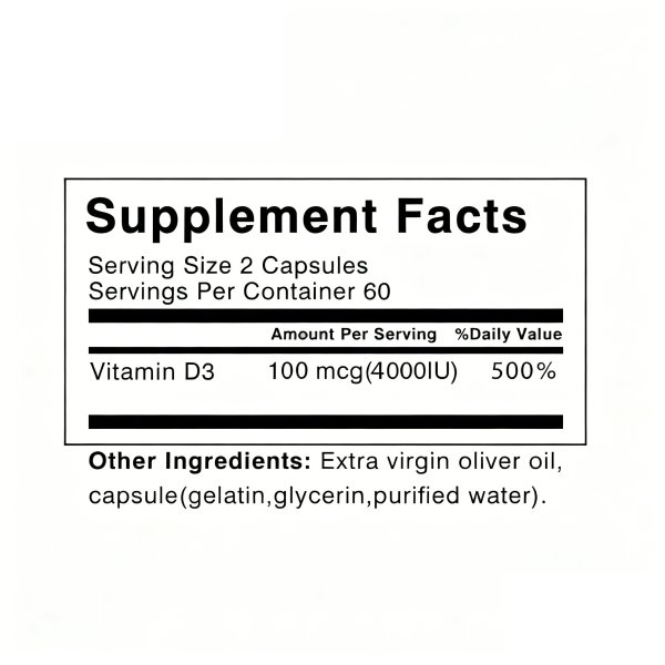 Vitamin D3 Immune Support